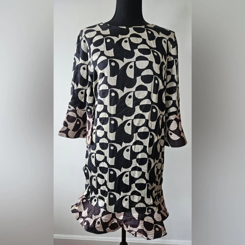 Farm Rio x Anthropologie Geo Toucan Mini Dress - Picture 3 of 4